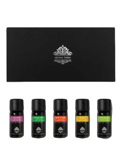 Pack Of 5  Aromatherapy Essential Oil Set 50ml - v1616131788/N40395465A_2