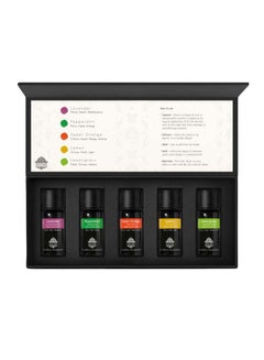 Pack Of 5  Aromatherapy Essential Oil Set 50ml - v1616131788/N40395465A_4