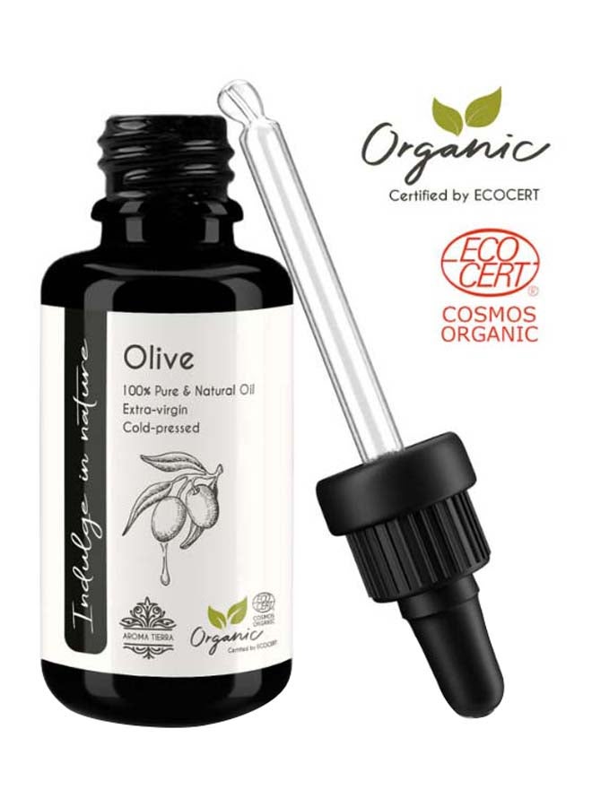 Aroma Tierra Organic Olive Oil Extra Virgin Face, Body & Hair 30ml - Image 3