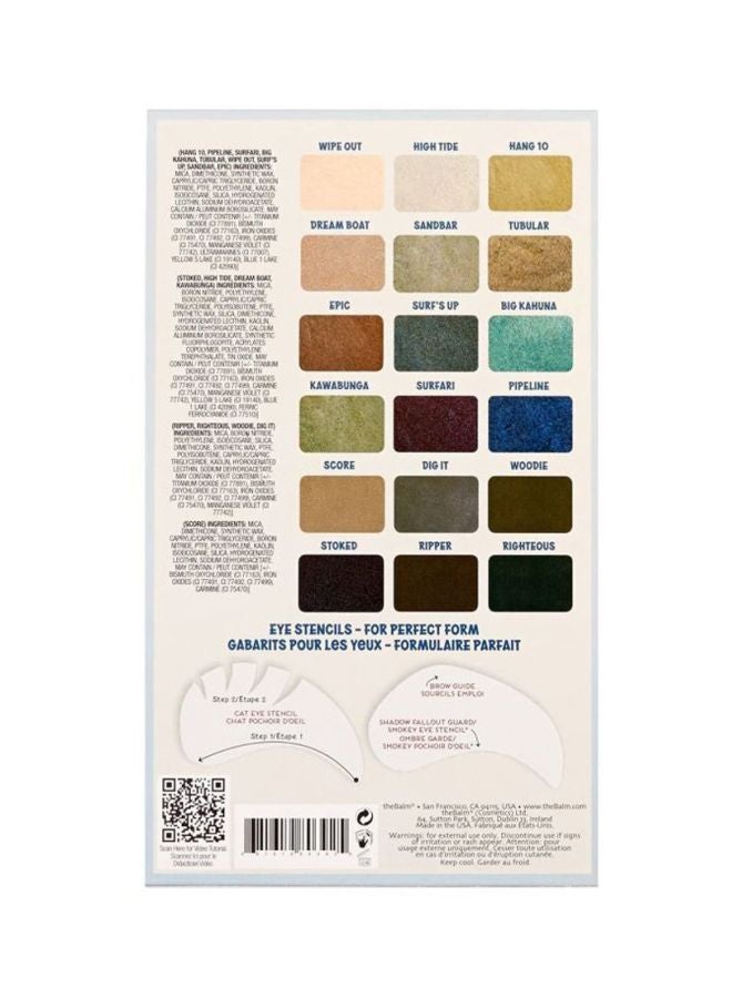 Balmsai Eyeshadow And Eye Brow Palette Multicolour