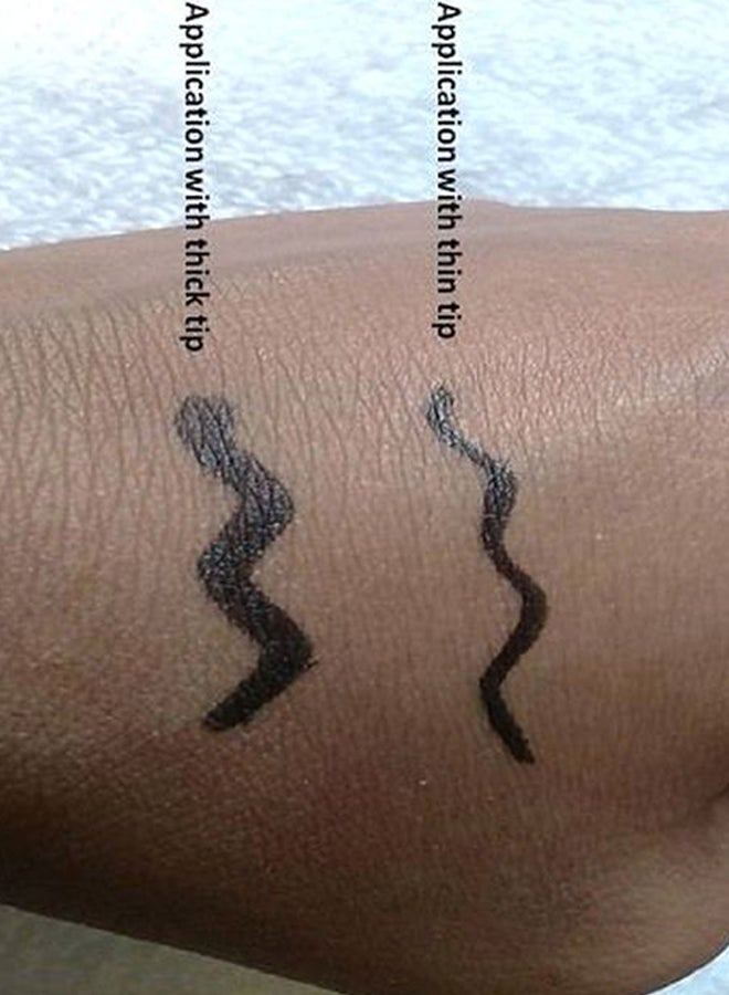 Essence - 2 in 1 Eyeliner Pen Jet Black - Image 1