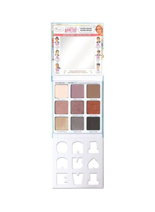 theBalm Appetit Eyeshadow Palette Brown/Pink/Beige  - Image 1