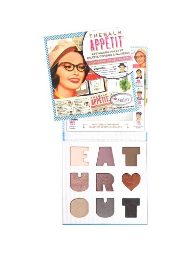 theBalm Appetit Eyeshadow Palette Brown/Pink/Beige  - Image 5