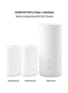 HUAWEI WIFI Q2 Pro Router (1 Base + 2 Satellite) White  - Image 2