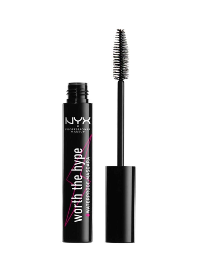 NYX PROFESSIONAL MAKEUP - Worth The Hype Waterproof Mascara Black - Image 1