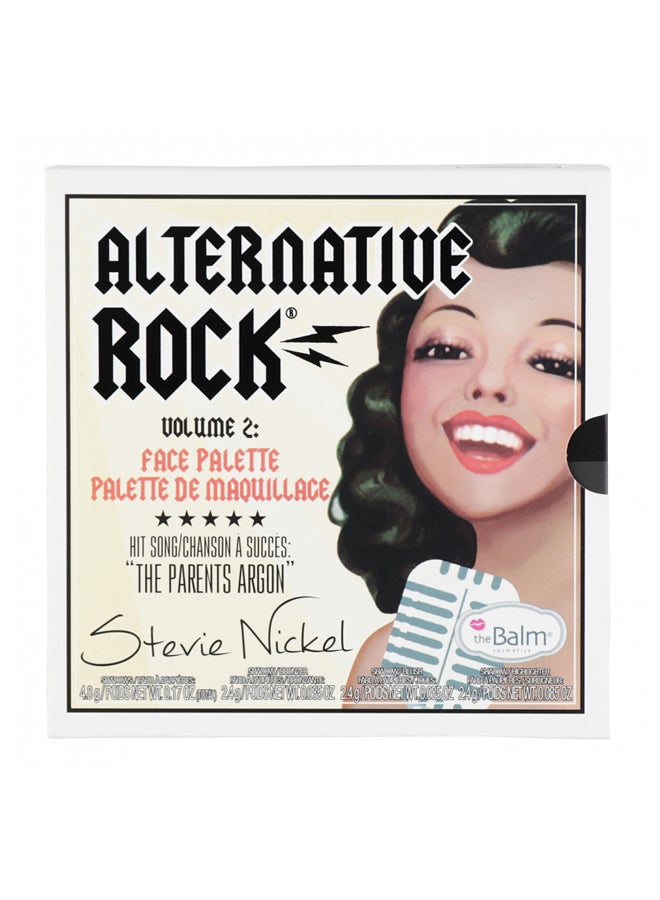 theBalm - alternative rock volume 2 face makeup palette Brown/Pink/Beige - Image 1