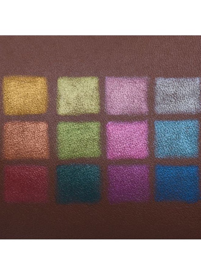 VISEART - 12-Shade Eyeshadow Palette Green/Pink/Blue - Image 1