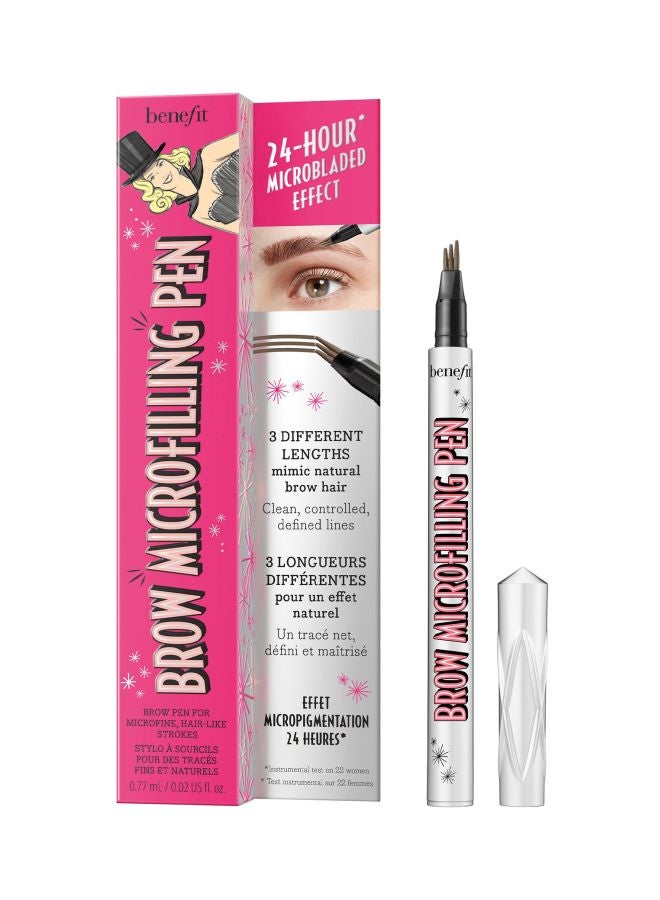 Benefit Cosmetics Microfiling 24H Eyebrow Pen Brown - Image 2