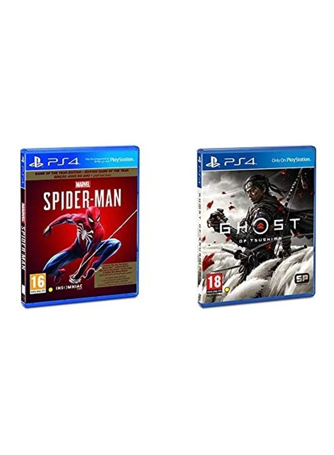 Sony Spider Man and Ghost of Tsushima - ps4_ps5  - Image 1