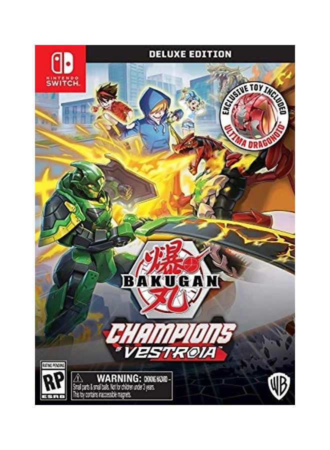 دبليو بي جيمز لعبة الفيديو "Bakugan Champions of Vestroia" (إصدار عالمي) - نينتندو سويتش
