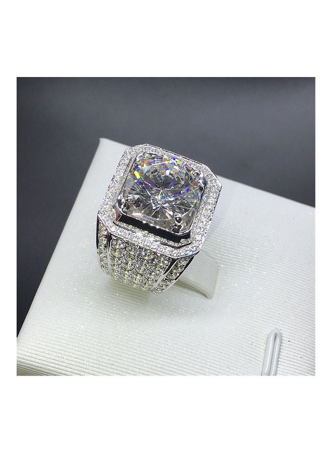 Cubic Zirconia Studded Ring - Image 2