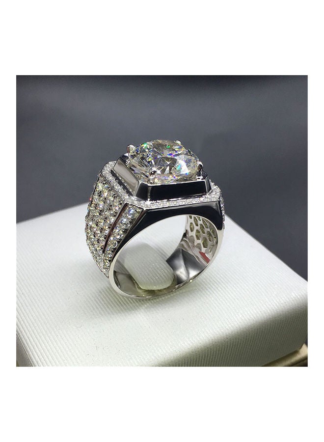 Cubic Zirconia Studded Ring - Image 5