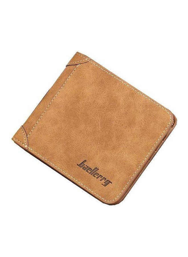GObuy Baellerry Detail Casual Bifold Wallet Yellow  - Image 1