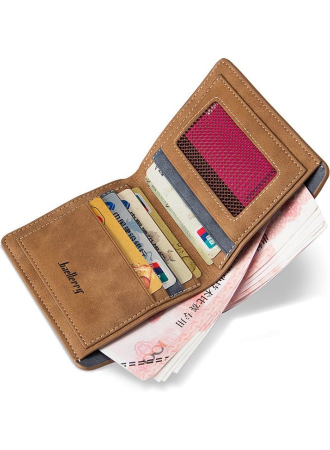 GObuy Baellerry Detail Casual Bifold Wallet Yellow  - Image 2