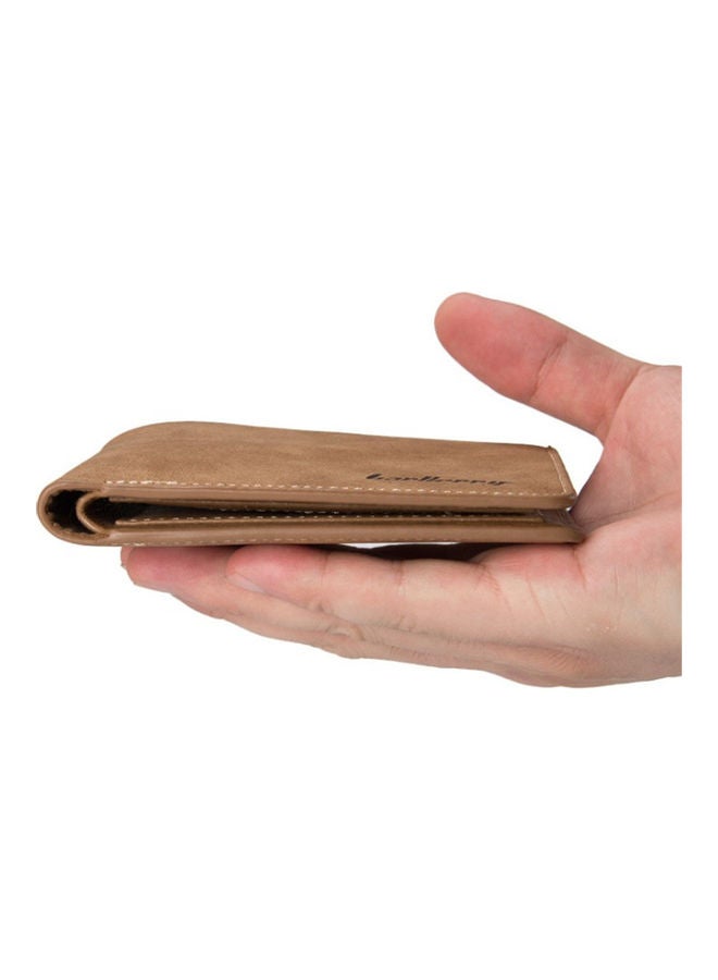 GObuy Baellerry Detail Casual Bifold Wallet Yellow  - Image 3