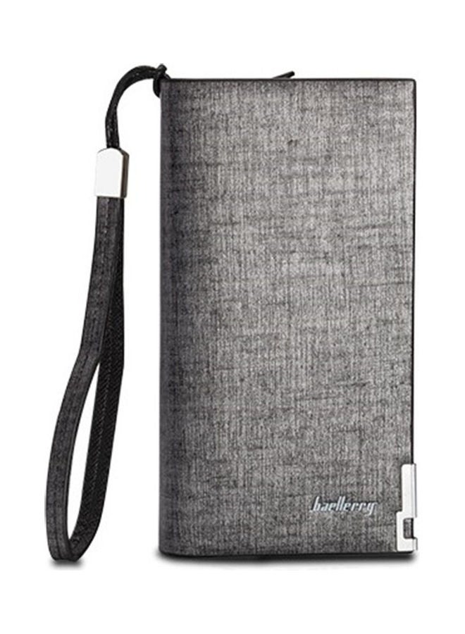 جو باي محفظة بايليري كاجوال بطبعة رمادي - Image 2