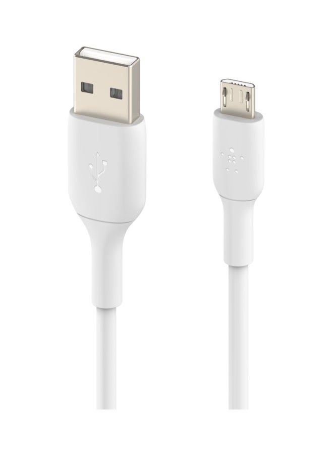 belkin USB-A To Micro-USB Cable White - Image 2