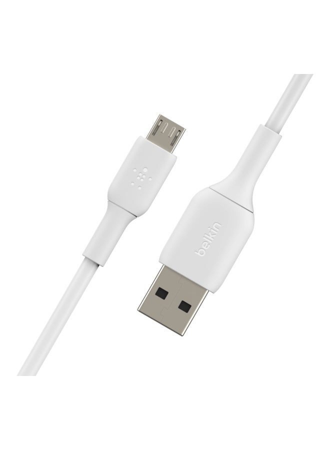 belkin USB-A To Micro-USB Cable White - Image 4