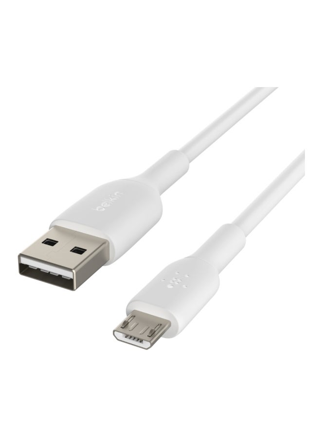 belkin USB-A To Micro-USB Cable White - Image 5