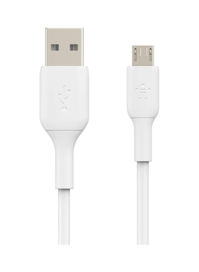 belkin USB-A To Micro-USB Cable White - Image 3