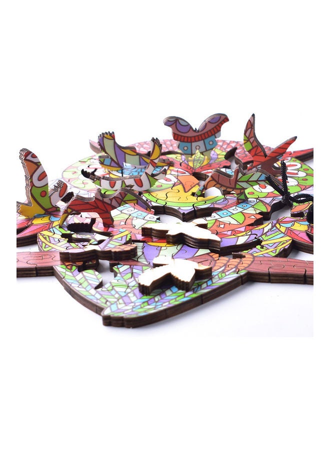 XiuWoo 170-Piece Animal Shape Wooden Jigsaw Puzzle - Image 4