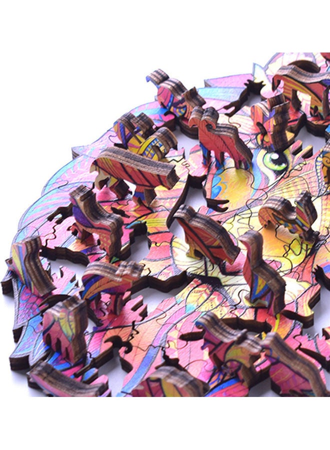 XiuWoo 95-Piece Animal Shape Wooden Jigsaw Puzzle - Image 5