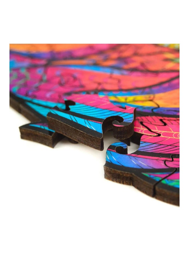 XiuWoo 95-Piece Animal Shape Wooden Jigsaw Puzzle - Image 4