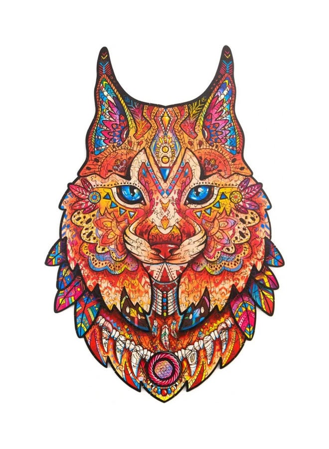 XiuWoo 93-Piece Animal Shaped Wooden Jigsaw Puzzle Set - Image 1