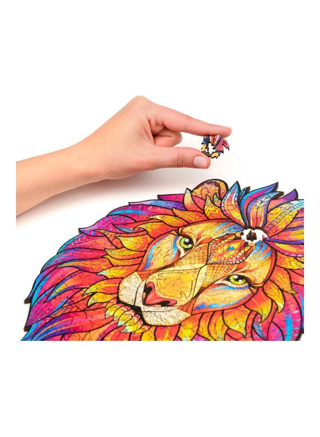 XiuWoo 186-Piece Animal Shape Wooden Jigsaw Puzzle - Image 2