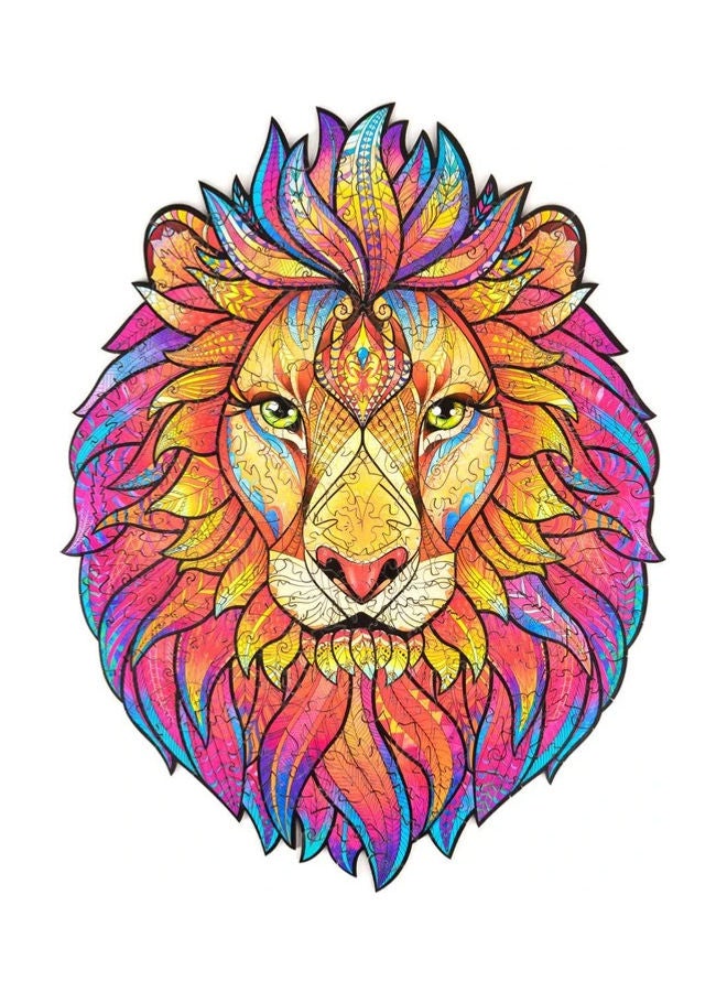 XiuWoo 186-Piece Animal Shape Wooden Jigsaw Puzzle - Image 1