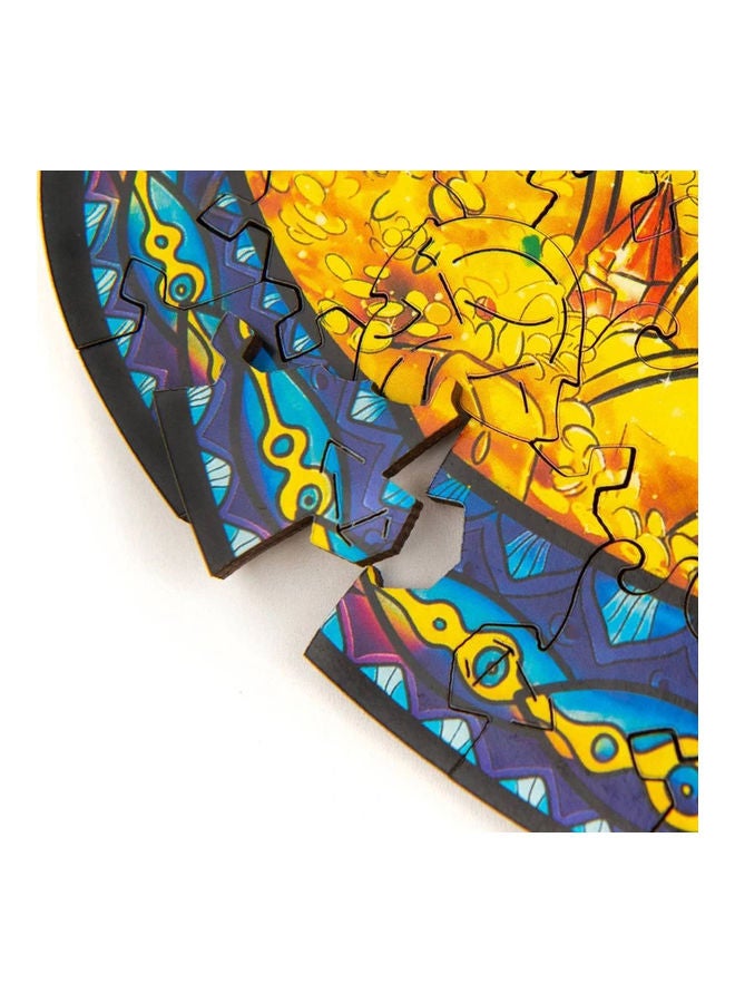 XiuWoo 96-Piece Animal Shaped Wooden Jigsaw Puzzle Set - Image 5