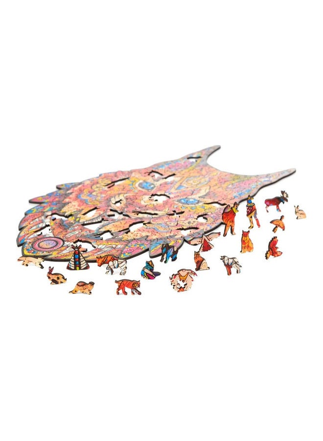 XiuWoo 122-Piece Animal Shaped Wooden Jigsaw Puzzle - Image 5