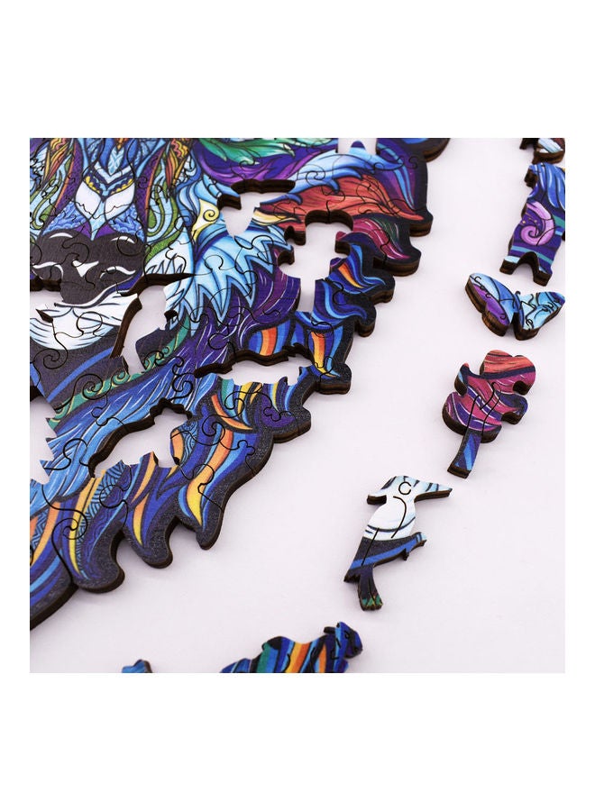XiuWoo 100-Piece Animal Shaped Wooden Jigsaw Puzzle - Image 5