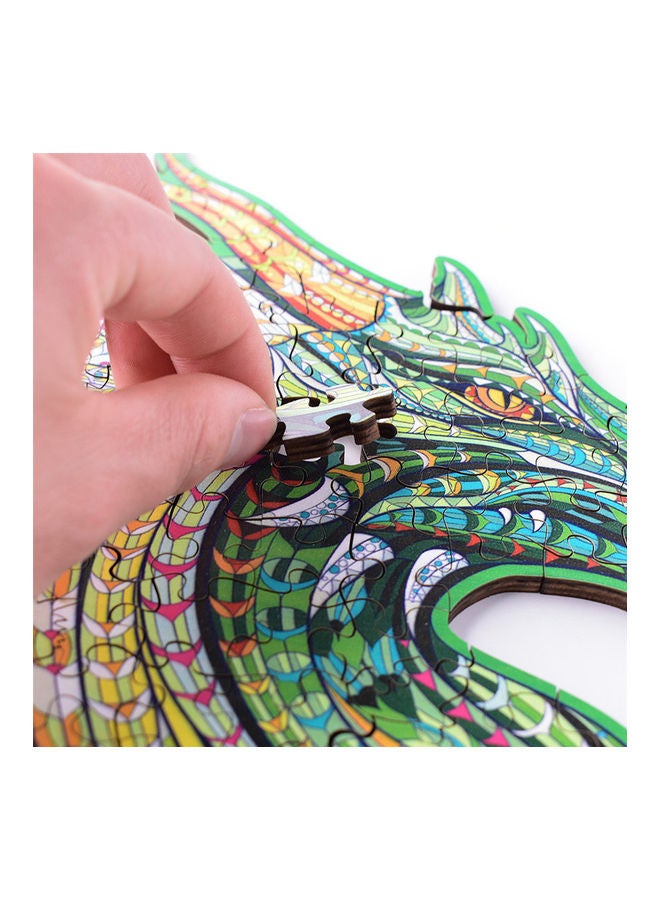 XiuWoo 175-Piece Animal Shaped Wooden Jigsaw Puzzle Set - Image 2