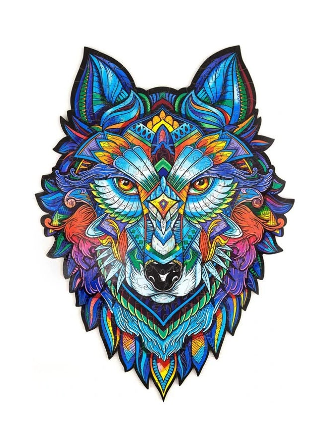 XiuWoo 127-Piece Animal Shape Wooden Jigsaw Puzzle - Image 1