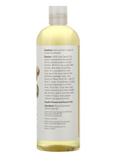 Now Foods Castor Oil Green/Clear 473ml  - Image 2