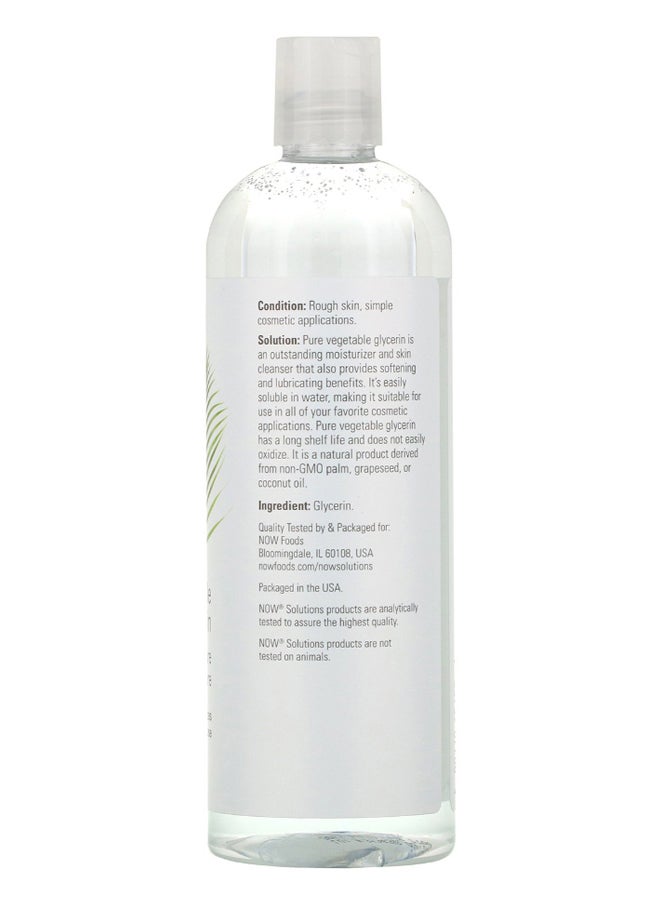 Now Foods - Vegetable Glycerine 473ml - Image 1