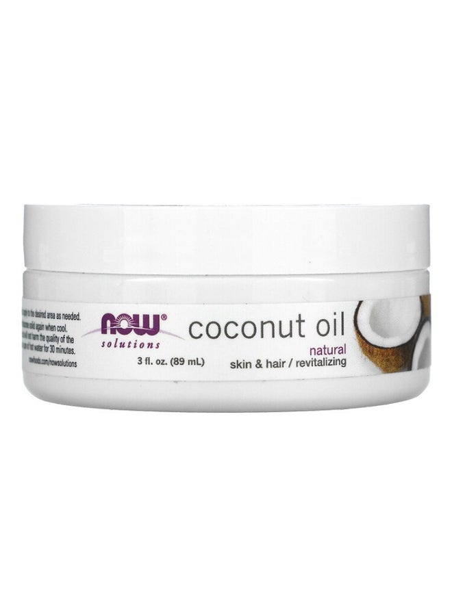 Now Foods Natural Coconut Oil 89ml - Image 2