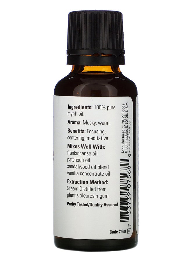 Now Foods - Myrrh Essential Oil 30ml - Image 1
