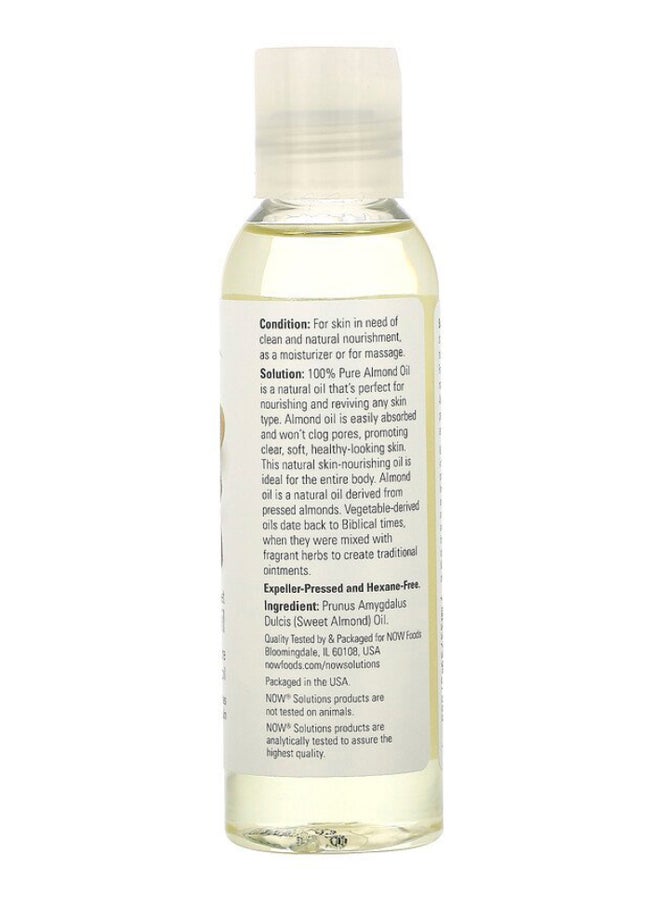Now Foods - Sweet Almond Oil 118ml - Image 1
