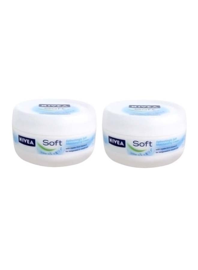 Nivea 3-Piece Soft Light Moisturising Cream Set 300ml - Image 2