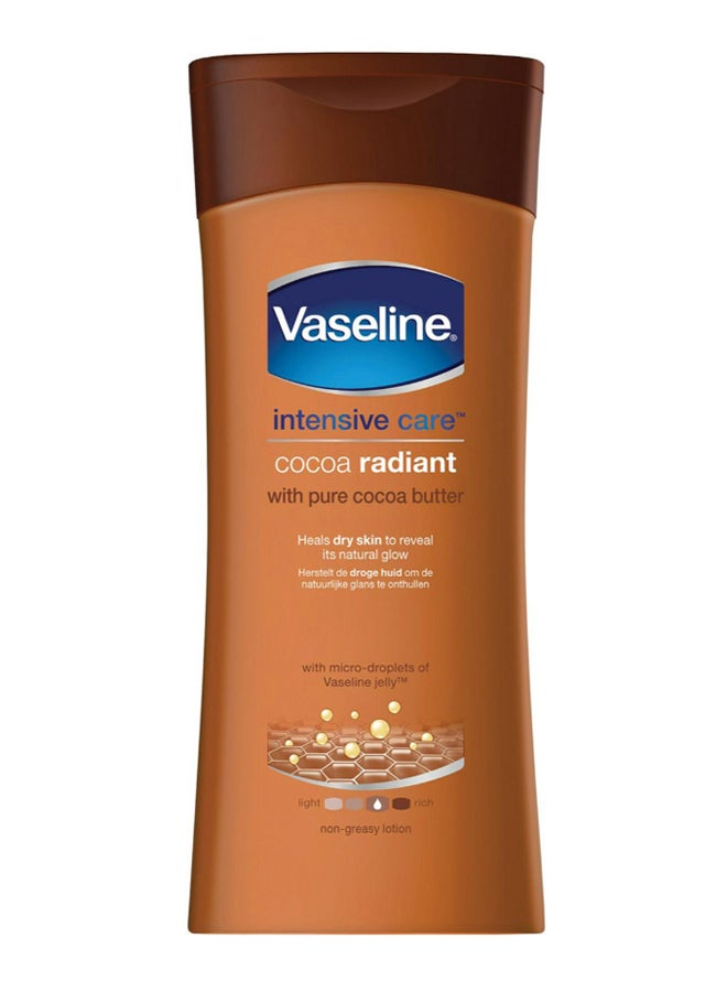 Vaseline Pack Of 2 Cocoa Radiant Body Lotion 2 x 400ml - Image 1