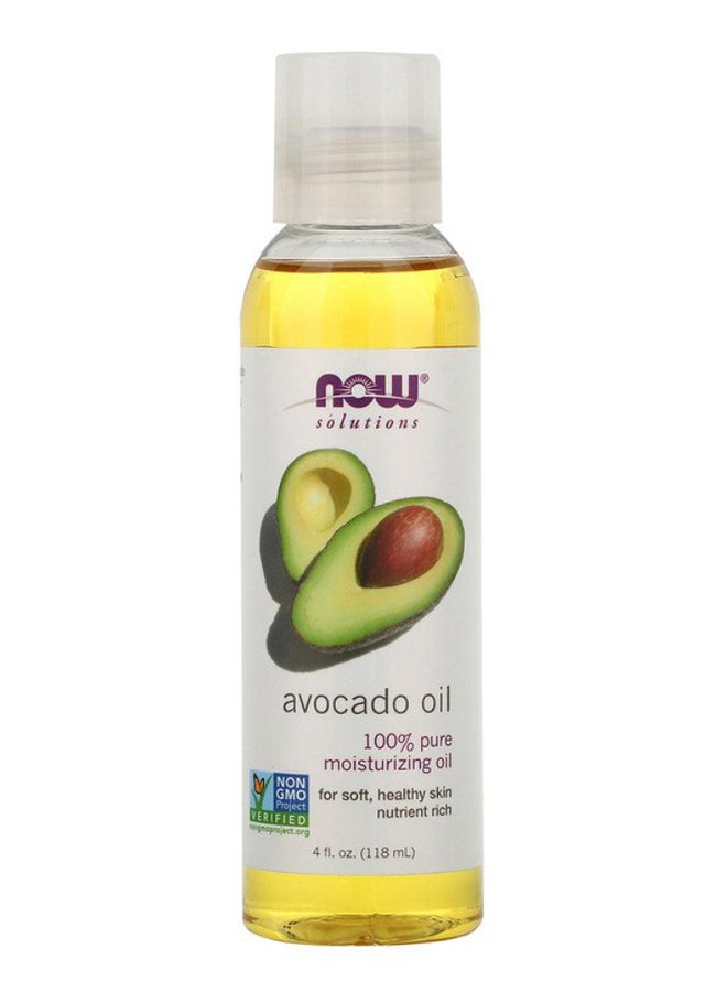 Now Foods 100 Percent Avocado Moisturizing Oil 118ml  - Image 1