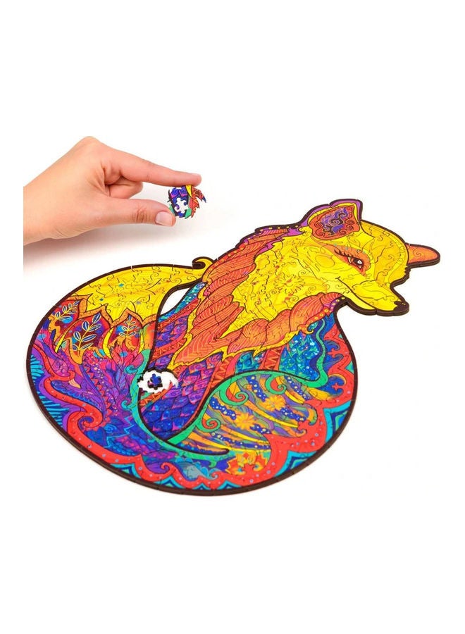 XiuWoo 108-Piece Animal Shaped Wooden Jigsaw Puzzle - Image 3