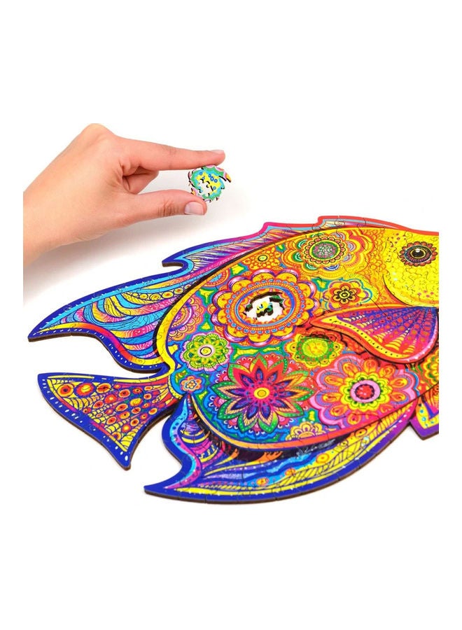 XiuWoo 93-Piece Animal Shaped Wooden Jigsaw Puzzle Set - Image 3