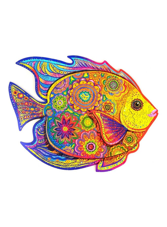 XiuWoo 93-Piece Animal Shaped Wooden Jigsaw Puzzle Set - Image 1