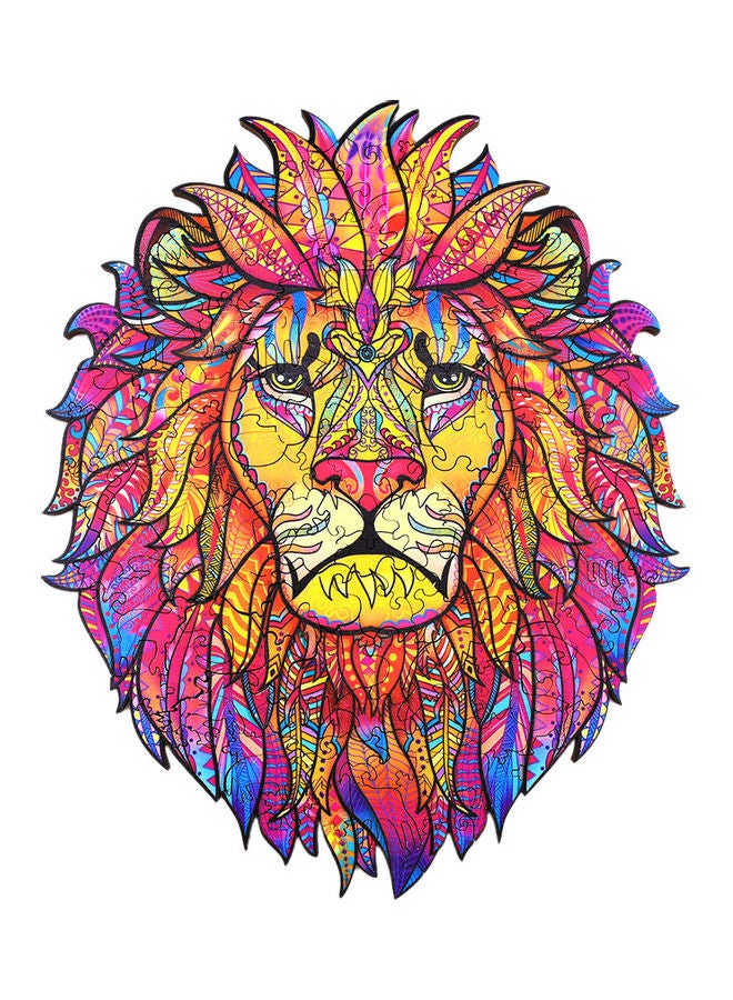 XiuWoo 150-Piece Animal Shaped Wooden Jigsaw Puzzle - Image 1