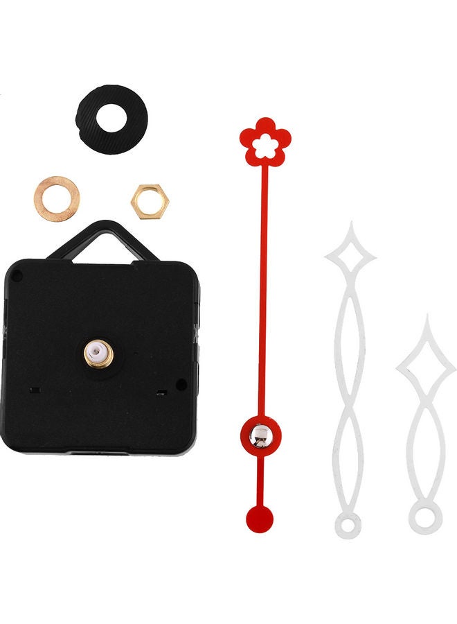 Wall Clock Black/White/Red - Image 5