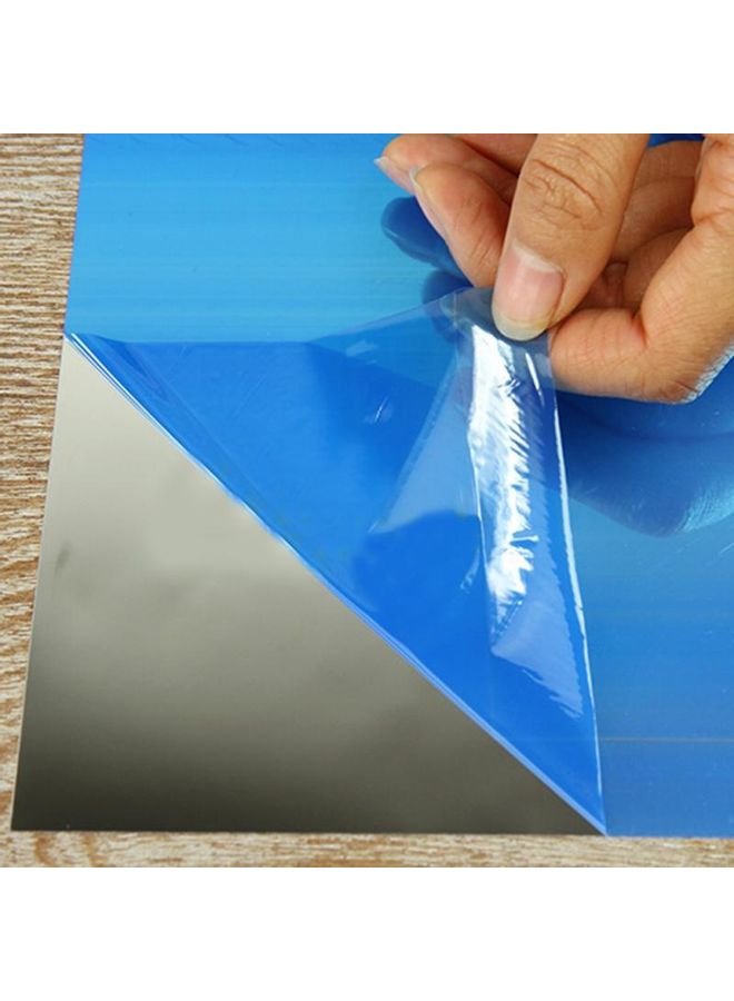 Mirrow Designed Wall Sticker Blue
