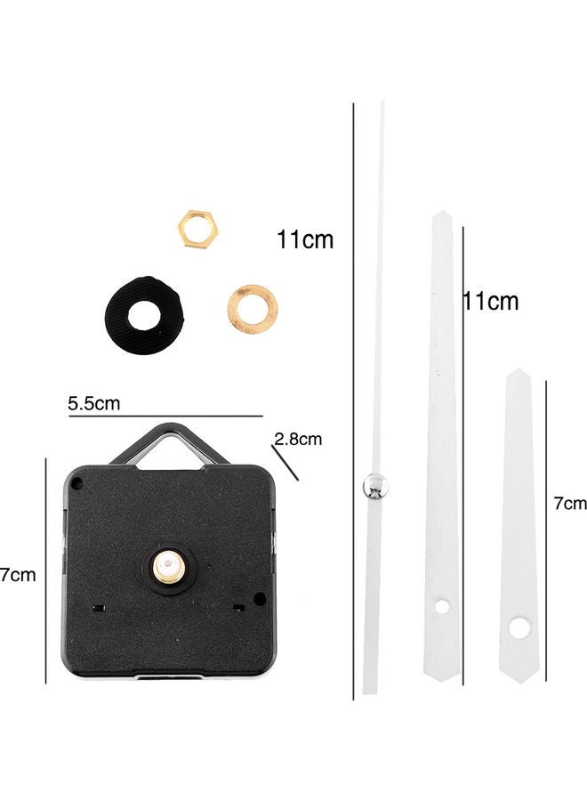 Wall Clock Black/White - Image 5